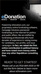 Mobile Screenshot of edonation.com